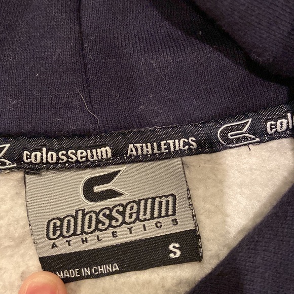 Gray/Navy UConn Hoodie Size Small - Picture 3 of 5